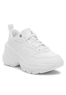 Puma Сникърси Cilia Wedge 393915 02 Бял - Pepit.bg