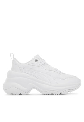 Puma Сникърси Cilia Wedge 393915 02 Бял - Pepit.bg