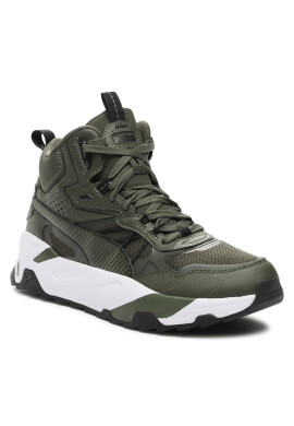 Puma Сникърси Trinity Mid Hybrid 392327 02 Зелен - Pepit.bg