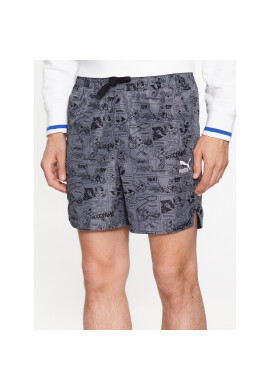 Puma Спортни шорти Classics 539482 Сив Regular Fit - Pepit.bg