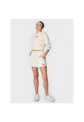 Puma Спортни шорти COCA-COLA 536167 Екрю Relaxed Fit - Pepit.bg
