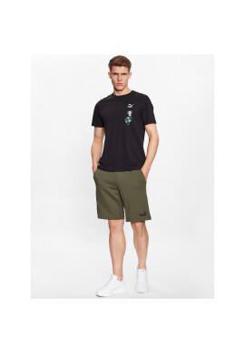 Puma Спортни шорти Essentials 586710 Зелен Regular Fit - Pepit.bg