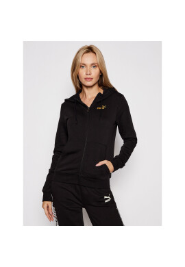 Puma Суитшърт Ess + Metallic 583650 Черен Regular Fit - Pepit.bg
