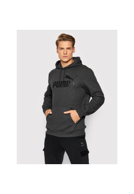 Puma Суитшърт Essentials Big Logo 586686 Сив Regular Fit - Pepit.bg