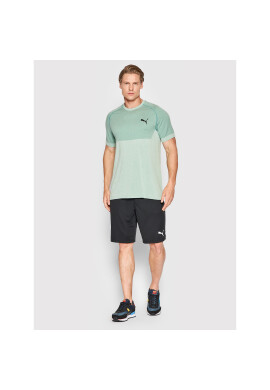 Puma Тениска от техническо трико Evoknit Rtg Basic 585828 Син Slim Fit - Pepit.bg