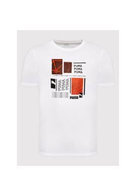 Puma Тишърт 848568 Бял Regular Fit - Pepit.bg