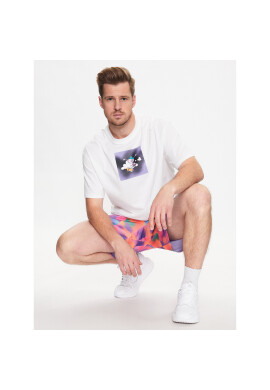 Puma Тишърт 8ENJAMIN 539820 Бял Regular Fit - Pepit.bg