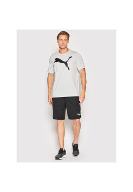 Puma Тишърт Active Big Logo 586724 Сив Regular Fit - Pepit.bg