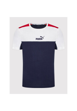 Puma Тишърт Block 847426 Тъмносин Regular Fit - Pepit.bg