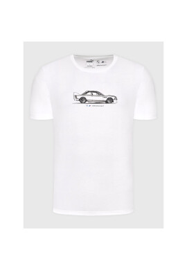 Puma Тишърт BMW 534246 Бял Regular Fit - Pepit.bg