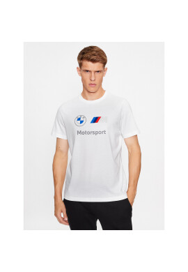 Puma Тишърт Bmw Mms Ess Logo 621314 Бял Regular Fit - Pepit.bg