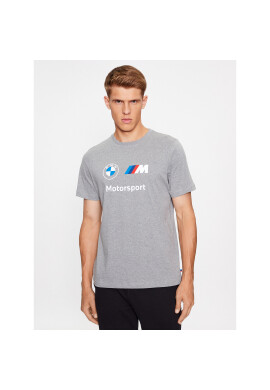 Puma Тишърт Bmw Mms Ess Logo 621314 Сив Regular Fit - Pepit.bg