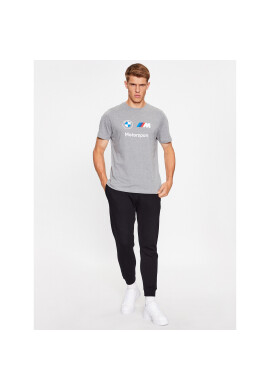 Puma Тишърт Bmw Mms Ess Logo 621314 Сив Regular Fit - Pepit.bg