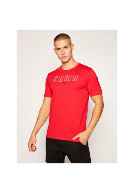 Puma Тишърт Brand Tee 584509 Червен Regular Fit - Pepit.bg