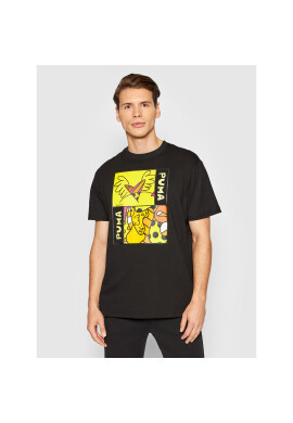 Puma Тишърт BRITTO 532234 Черен Relaxed Fit - Pepit.bg
