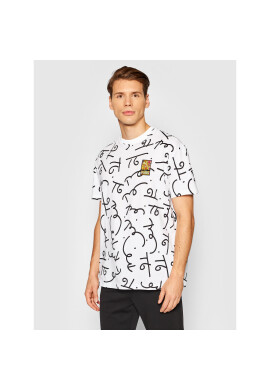 Puma Тишърт BRITTO Aop 532235 Бял Relaxed Fit - Pepit.bg