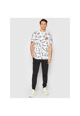 Puma Тишърт BRITTO Aop 532235 Бял Relaxed Fit - Pepit.bg