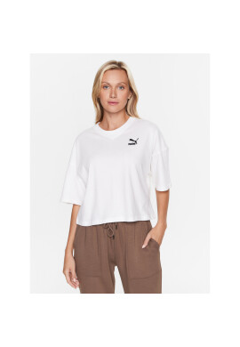 Puma Тишърт Classics 538052 Бял Oversize - Pepit.bg