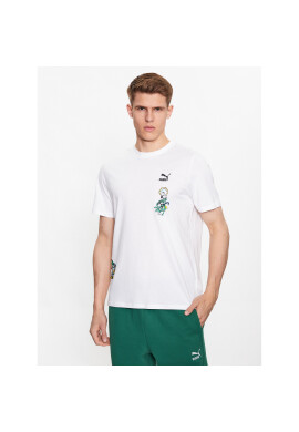 Puma Тишърт Classics 539481 Бял Regular Fit - Pepit.bg