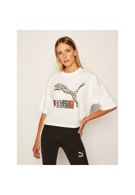 Puma Тишърт Classics 597726 Бял Loose Fit - Pepit.bg