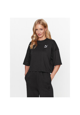 Puma Тишърт Classics 621381 Черен Oversize - Pepit.bg