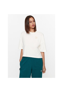 Puma Тишърт Classics 621381 Екрю Oversize - Pepit.bg