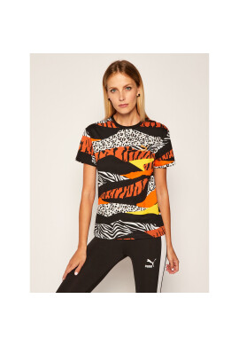 Puma Тишърт Classics Aop Logo Tee 597724 Цветен Regular Fit - Pepit.bg