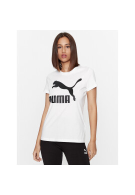 Puma Тишърт Classics Logo 530076 Бял Regular Fit - Pepit.bg