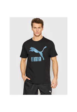 Puma Тишърт Classics Logo Metallic 534711 Черен Regular Fit - Pepit.bg