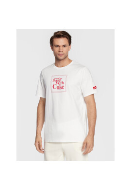 Puma Тишърт COCA-COLA Graphic 536158 Бял Regular Fit - Pepit.bg