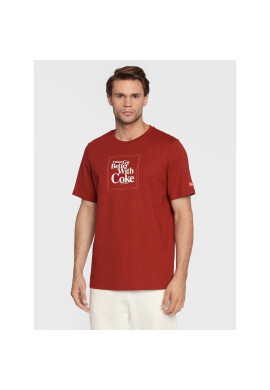 Puma Тишърт COCA-COLA Graphic 536158 Червен Regular Fit - Pepit.bg