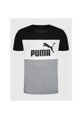 Puma Тишърт Colorblock 848770 Черен Regular Fit - Pepit.bg