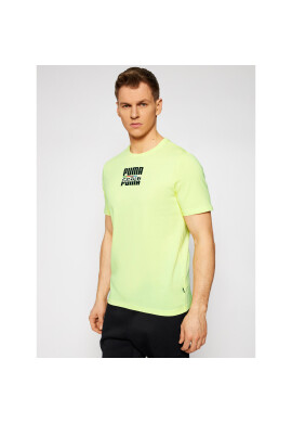 Puma Тишърт Core International 587768 Жълт Regular Fit - Pepit.bg