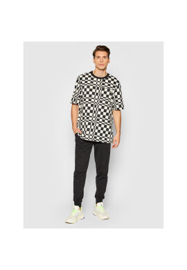 Puma Тишърт Downtown Check 531597 Черен Loose Fit - Pepit.bg