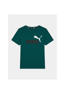 Puma Тишърт Ess+ 2 Col Logo 586985 Зелен Regular Fit - Pepit.bg