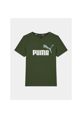 Puma Тишърт Ess+ 2 Col Logo 586985 Зелен Regular Fit - Pepit.bg