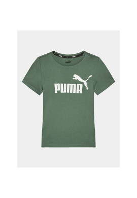 Puma Тишърт Ess Logo 586960 Зелен Regular Fit - Pepit.bg