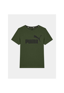 Puma Тишърт Ess Logo 586960 Зелен Regular Fit - Pepit.bg