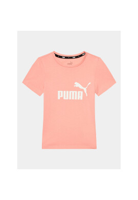 Puma Тишърт Ess Logo 587029 Оранжев Regular Fit - Pepit.bg