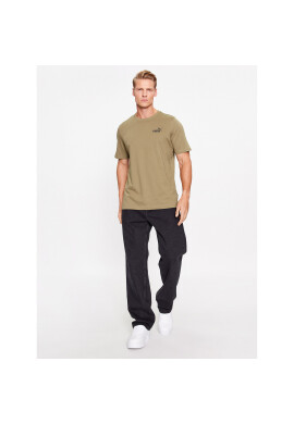 Puma Тишърт Ess Small Logo 586669 Кафяв Regular Fit - Pepit.bg