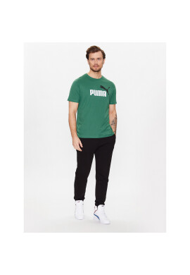 Puma Тишърт Essentials+2Col Logo 586759 Зелен Regular Fit - Pepit.bg