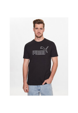 Puma Тишърт Essentials Elevated 673385 Черен Regular Fit - Pepit.bg