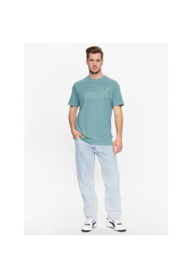 Puma Тишърт Essentials Elevated 673385 Зелен Regular Fit - Pepit.bg