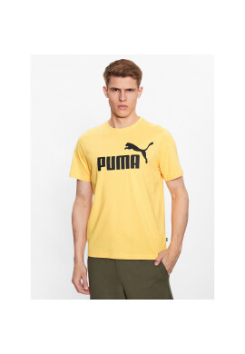 Puma Тишърт Essentials Logo 586667 Жълт Regular Fit - Pepit.bg