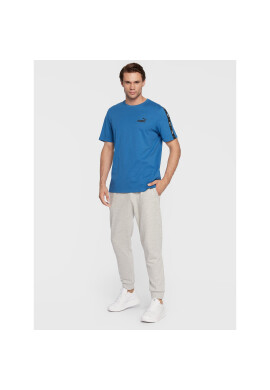 Puma Тишърт Essentials+ Tape 847382 Син Regular Fit - Pepit.bg