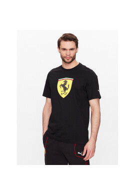 Puma Тишърт Ferrari Race Big Shield 538175 Черен Regular Fit - Pepit.bg