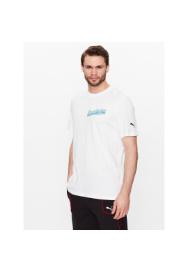Puma Тишърт Ferrari Race Graphic 538171 Бял Regular Fit - Pepit.bg