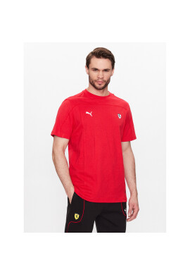 Puma Тишърт Ferrari Style 538332 Червен Regular Fit - Pepit.bg