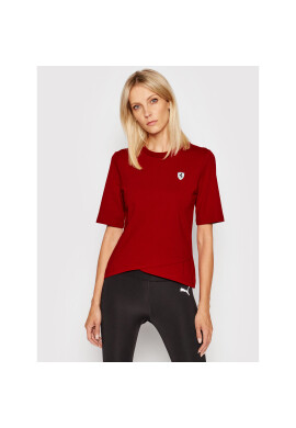 Puma Тишърт Ferrari Style Shield 598048 Червен Regular Fit - Pepit.bg