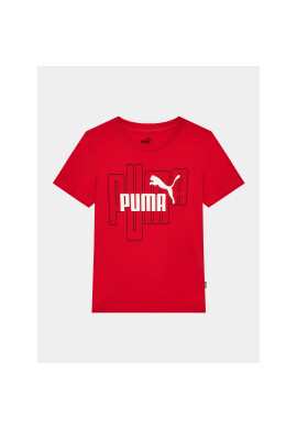 Puma Тишърт Graphics No.1 Logo 676823 Червен Regular Fit - Pepit.bg